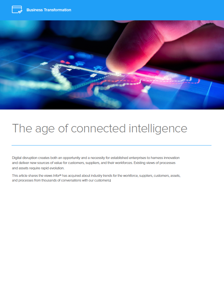 Business Transformation: The Age of Connected Intelligence