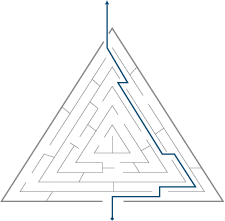Icon Maze Triangle