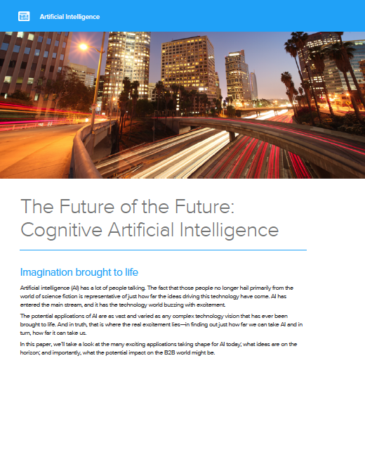 The future of future-cognitive artificial intelligence