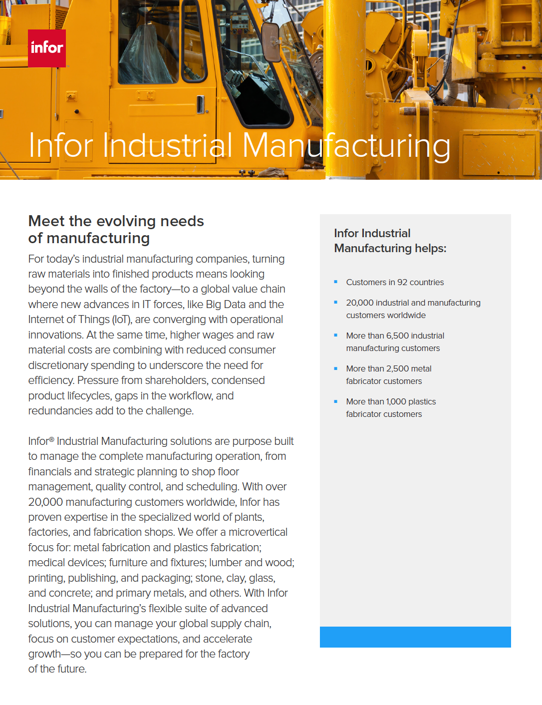 Infor Industrial Manufacturing