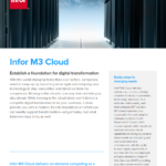 Infor M3 Cloud screenshot