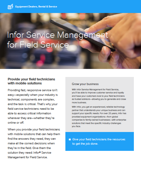 Infor Service Management