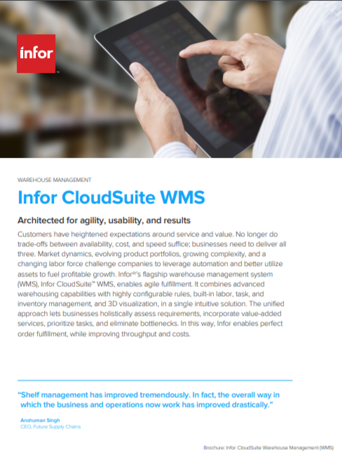 Infor CloudSuite WMS