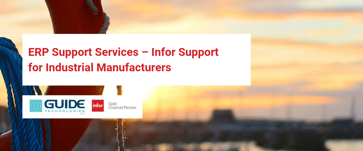 ERP Support Services - Infor Support Blog Banner