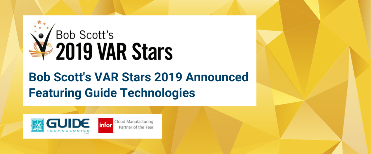 Banner - Bob Scott's VAR Stars 2019 Announced Featuring Guide Technologies