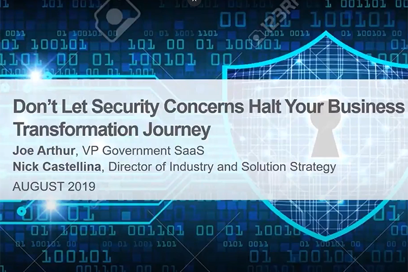Don't Let Security Concerns Halt Your A&D Digital Transformation Journey