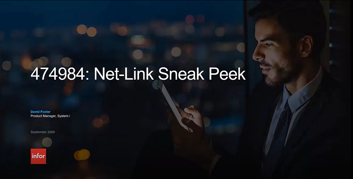 Infor XA Net-Link Sneak Peak