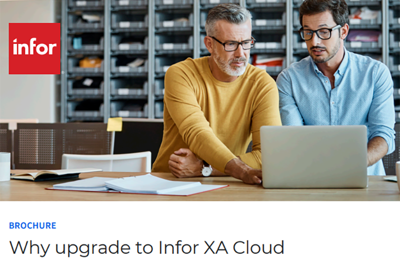 Why Upgrade to Infor XA Cloud